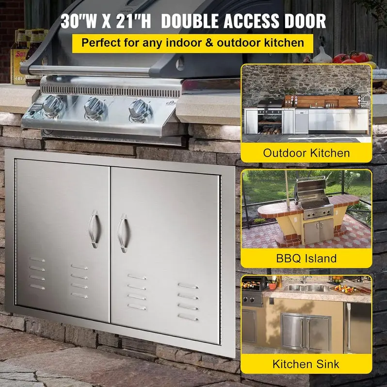 Stainless Steel Natural Gas Drop-In Grill Head – Outlaw Series for Built-In or Freestanding Installation