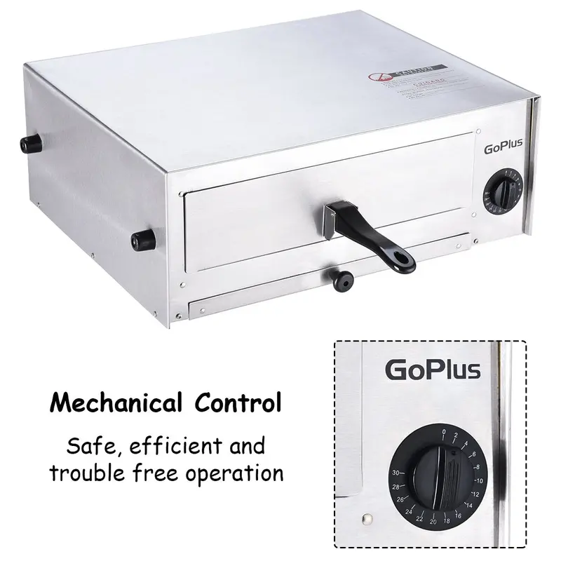 Stainless Steel Pizza Oven – Commercial-Grade Countertop Baker for Restaurants and Kitchens