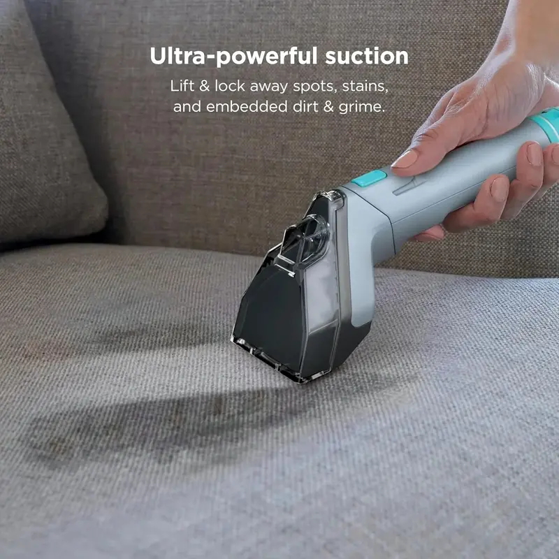 StainStriker PX202BRN Portable Carpet & Upholstery Cleaner – Nordic Blue, Includes XL Tool Kit & Full-Size Solution