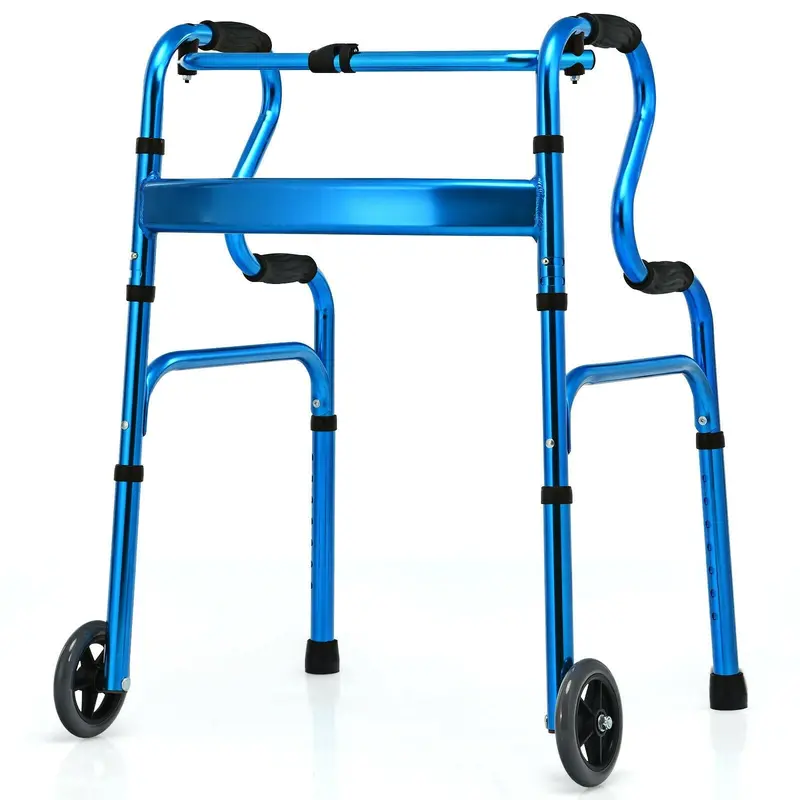 Standard Foldable Walker – 440-Lb Weight Capacity Mobility Aid