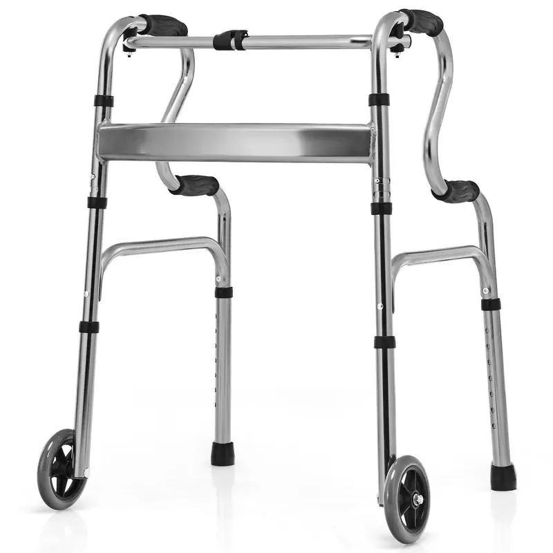 Standard Foldable Walker – 440-Lb Weight Capacity Mobility Aid