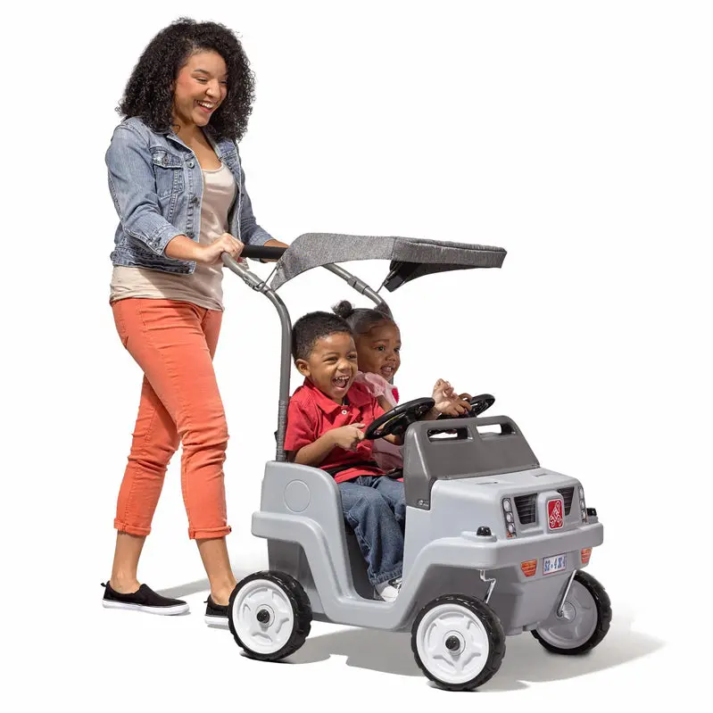 Step2 Side-by-Side Push SUV Toy for Toddlers – Dual-Seating Ride-On Vehicle