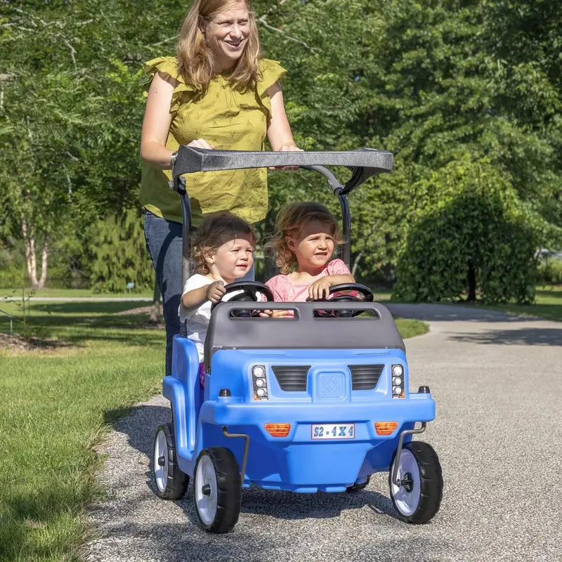 Step2 Side-by-Side Push SUV Toy – Two-Seater Ride-On Vehicle for Toddlers 2