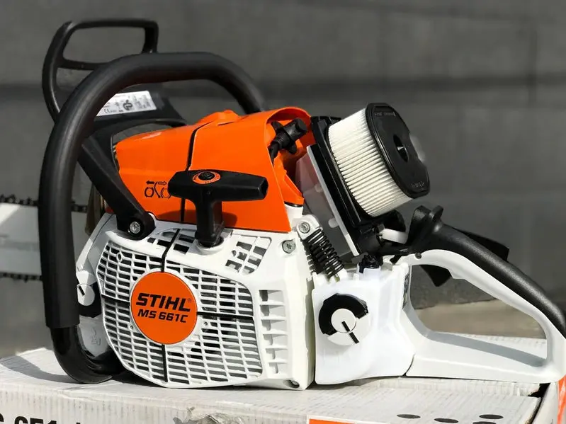STIHL MS 661 C-M 32" High-Performance Chainsaw – Commercial-Use Timber Saw with M-Tronic Engine Management