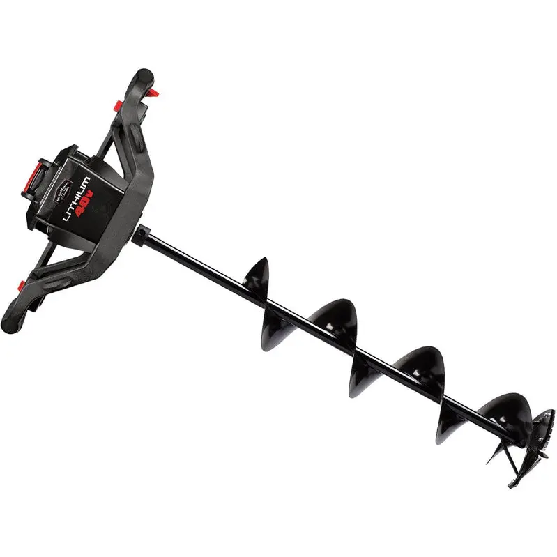 StrikeMaster LFVL-8 40V Lithium-Ion Ice Auger – Brushless Motor, LED Illumination