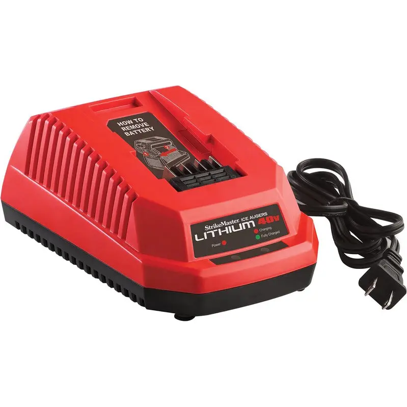 StrikeMaster LFVL-8 40V Lithium-Ion Ice Auger – Brushless Motor, LED Illumination