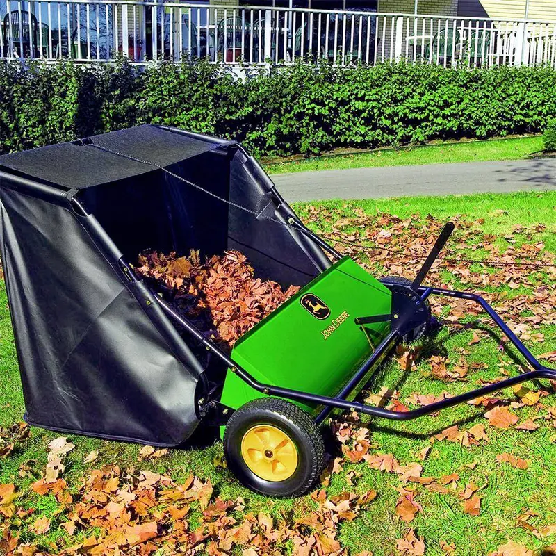STS-42JDC 42-Inch Tow-Behind Lawn Sweeper – 24 Cu. Ft. Capacity