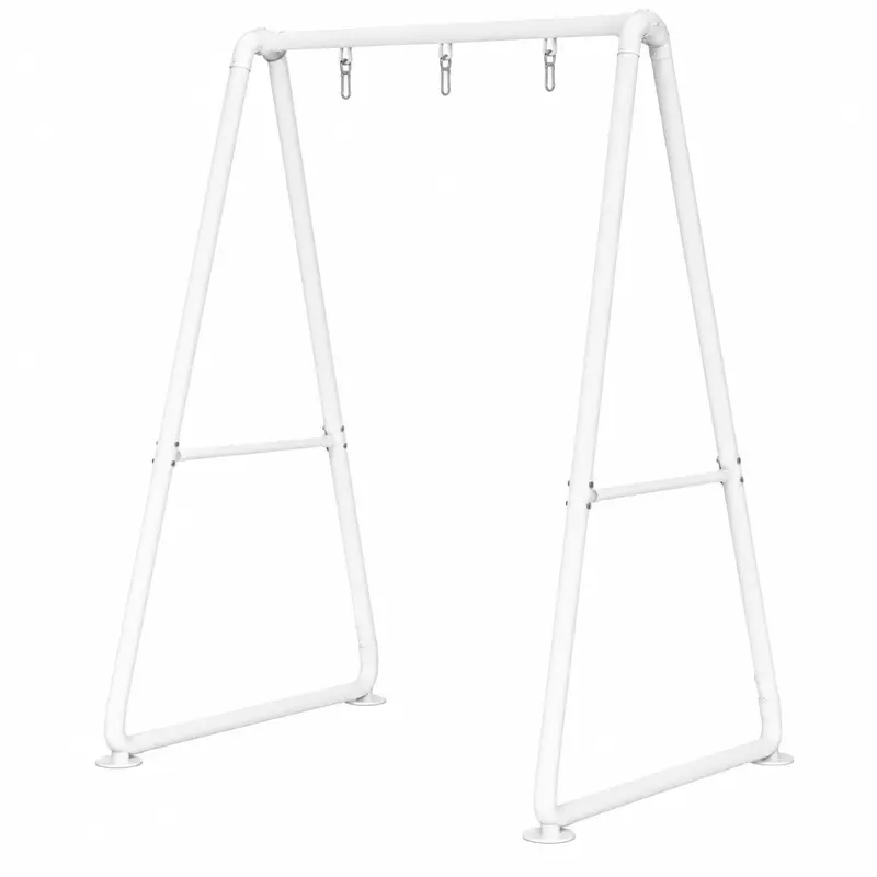 Sturdy A-Frame Hammock Chair Stand Built for 300 Pounds with Powder-Coated Steel Construction