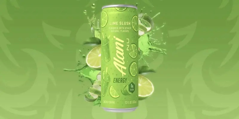 Sugar-Free Lime Slush Energy Drink – 200mg Caffeine, Low-Calorie, 12-Pack (12 Fl Oz)