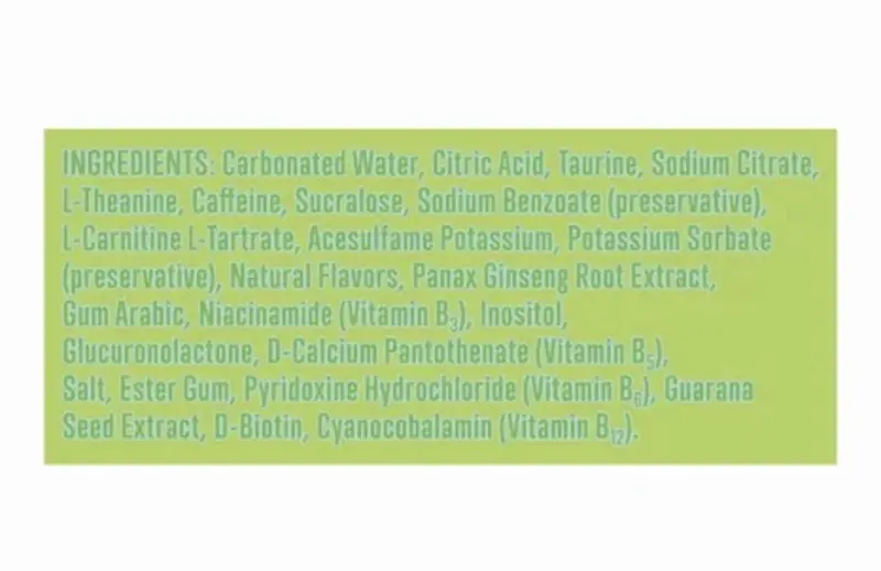 Sugar-Free Lime Slush Energy Drink – 200mg Caffeine, Low-Calorie, 12-Pack (12 Fl Oz)