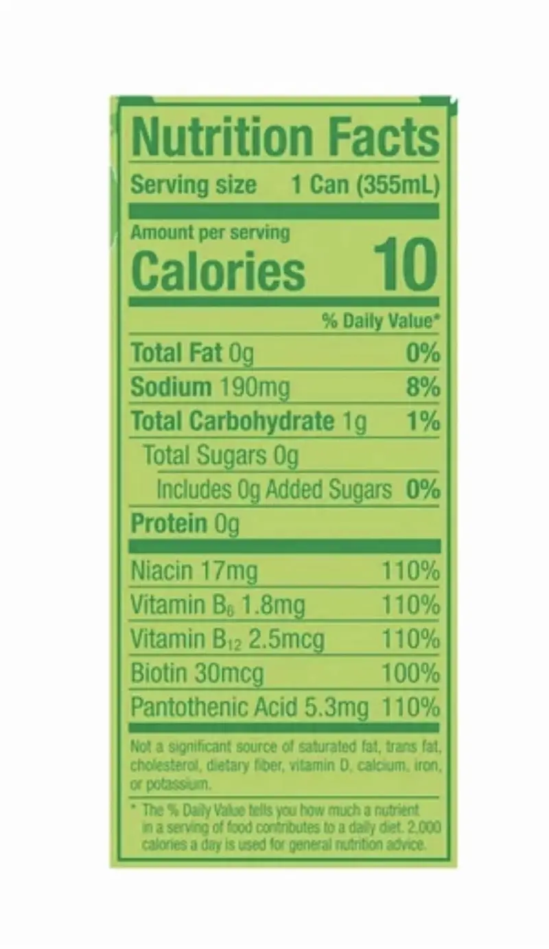 Sugar-Free Lime Slush Energy Drink – 200mg Caffeine, Low-Calorie, 12-Pack (12 Fl Oz)