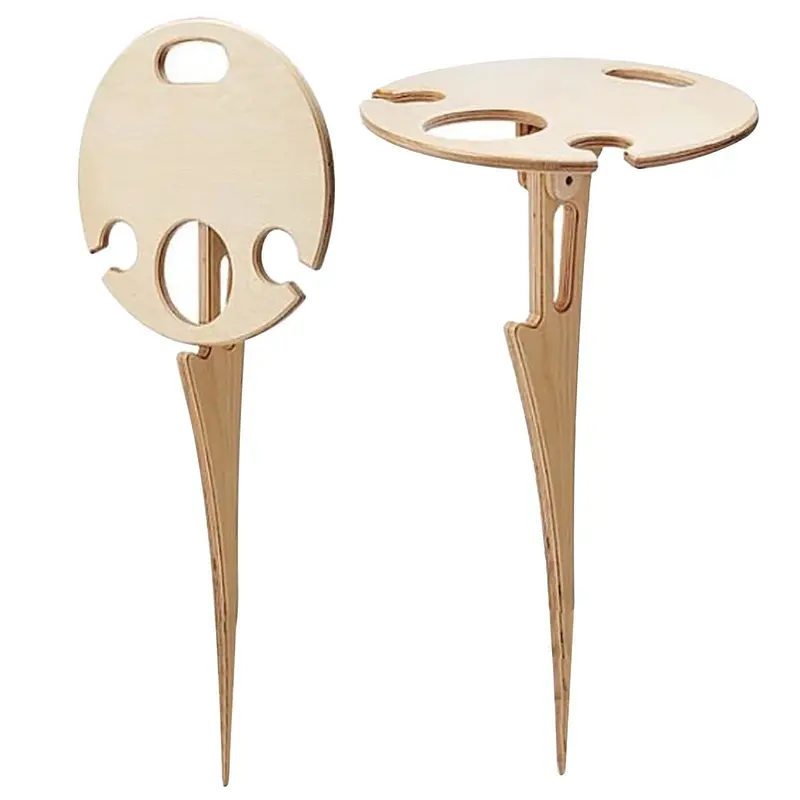 Summer Picnic Wine Table – Lightweight Outdoor Serving & Dining Setup