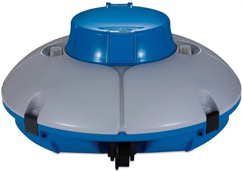 Summer Waves P56000024 Cordless Robotic Pool Vacuum – Rechargeable, Flat-Floor Cleaning System