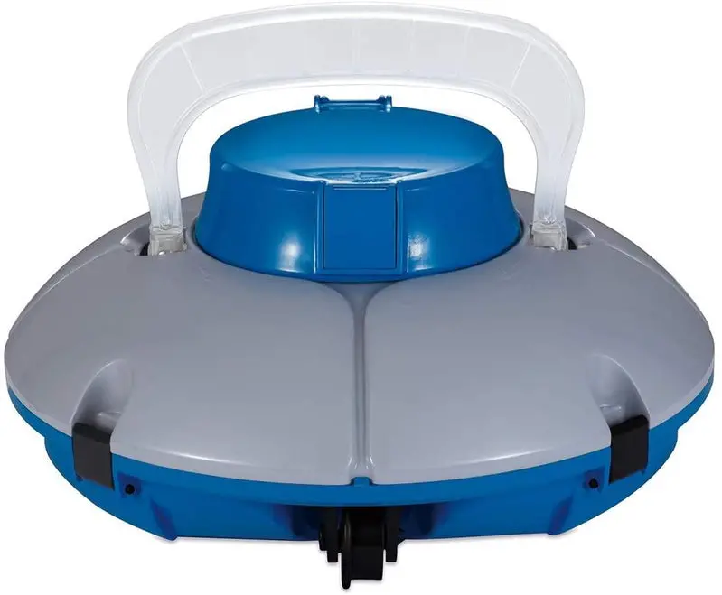Summer Waves P56000024 Cordless Robotic Pool Vacuum – Rechargeable, Flat-Floor Cleaning System