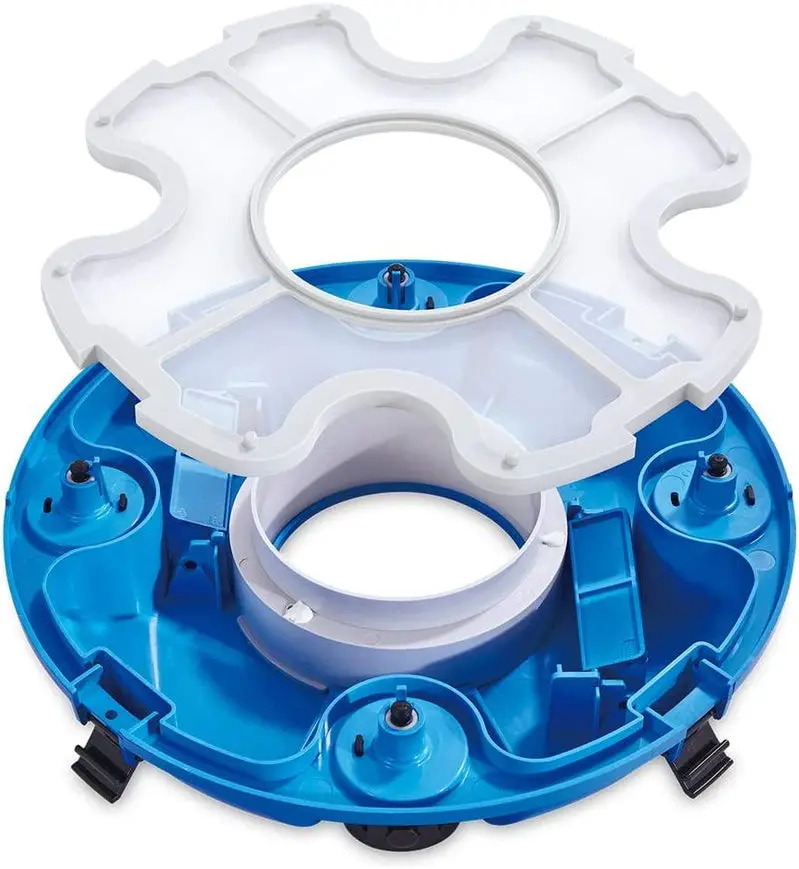 Summer Waves P56000024 Cordless Robotic Pool Vacuum – Rechargeable, Flat-Floor Cleaning System