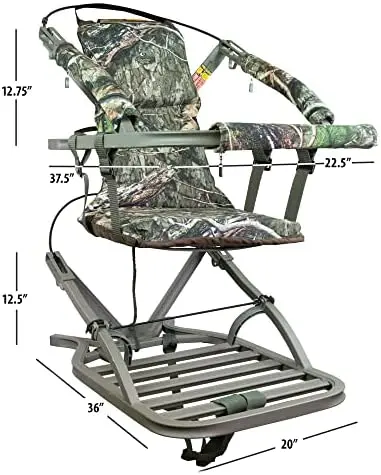 Summit Viper SD Tree Stand – Compact Aluminum Climber with Safety Gear & Comfort Seat
