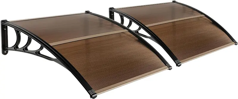 Sun and Rain-Resistant Window or Door Awning – UPF 50+ UV Protection