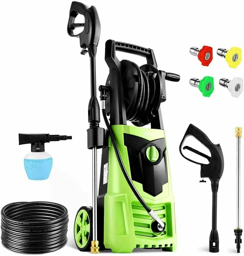 Suyncll 3000 PSI Electric Pressure Washer – 2.4 GPM High-Performance Cleaning System