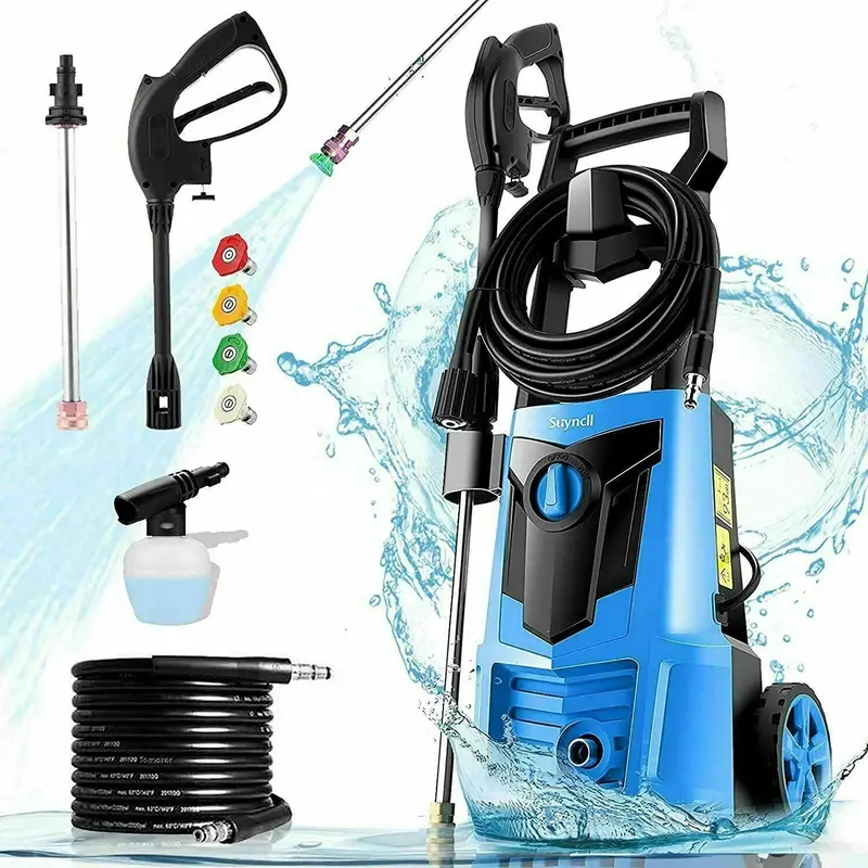 Suyncll 3000 PSI Electric Pressure Washer – 2.4 GPM High-Performance Cleaning System 2