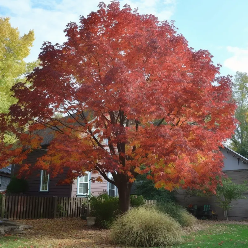 Sweetgum Tree – Star-Shaped Leaves & Spiky Fruit Ball Tree 2