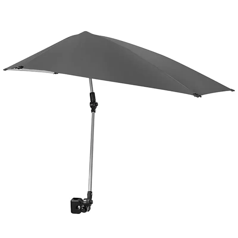 Swivel Clamp-On Umbrella Base – 360° Rotating Shade Mount for Patio & Outdoor Seating