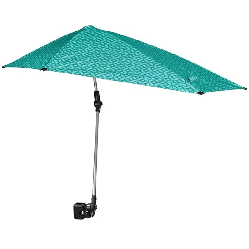 Swivel Clamp-On Umbrella Base – 360° Rotating Shade Mount for Patio & Outdoor Seating