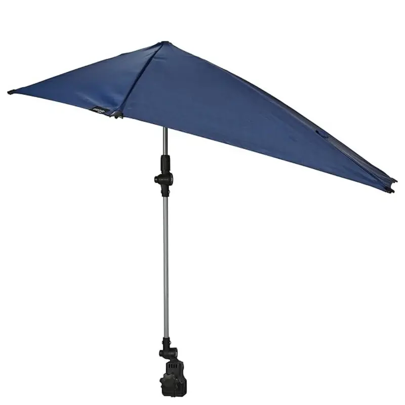 Swivel Clamp-On Umbrella Base – 360° Rotating Shade Mount for Patio & Outdoor Seating