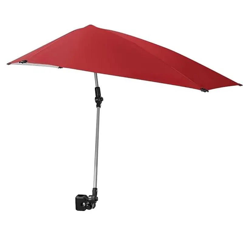 Swivel Clamp-On Umbrella Base – 360° Rotating Shade Mount for Patio & Outdoor Seating