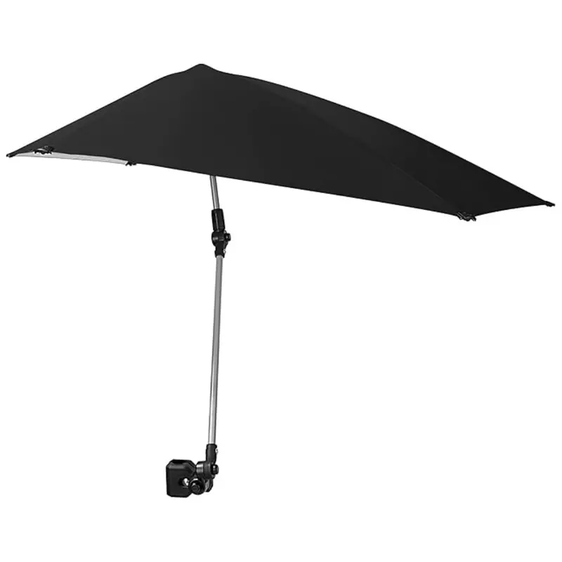 Swivel Clamp-On Umbrella Base – 360° Rotating Shade Mount for Patio & Outdoor Seating