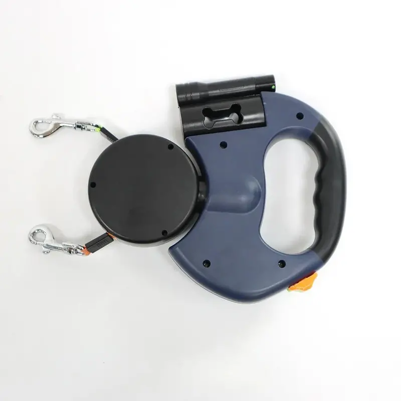Tangle-Free Dual-Dog Walking Leash for Side-by-Side Control 1