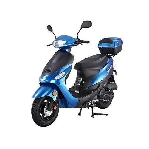 Tao Tao ATM 50-A1 50cc Scooter – DOT-Approved Gasoline-Powered Moped in Blue