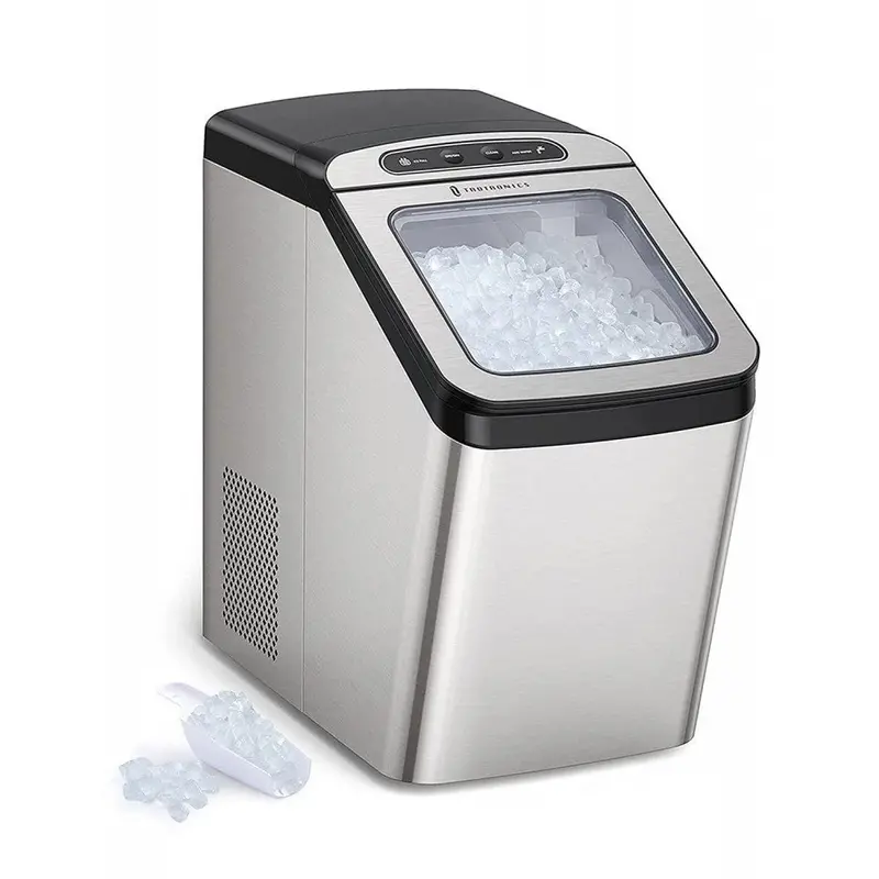 Taotronic Countertop Nugget Ice Maker – Sonic Technology for Chewable Ice in Minutes