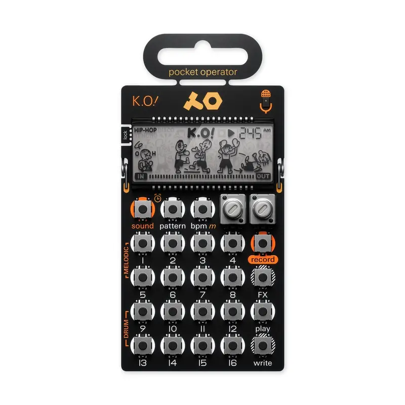 Teenage Engineering PO-33 K.O! Pocket Synthesizer