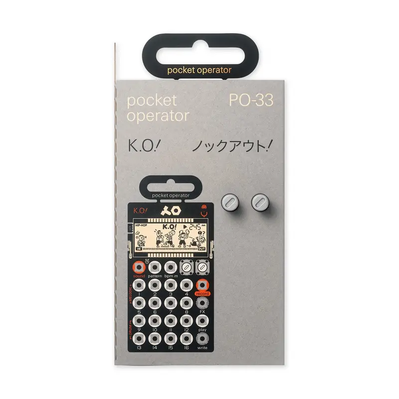 Teenage Engineering PO-33 K.O! Pocket Synthesizer