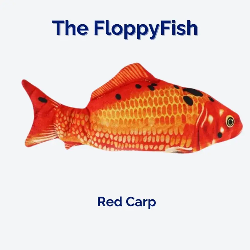 The FloppyFish Interactive Dog Toy – Flapping, Crinkling Pet Engagement Tool