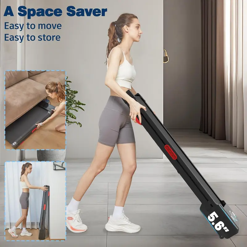 The Walking Pad Pro – 9-Level Auto-Incline Treadmill with 450 lb Capacity, RGB Display & Bluetooth Speakers