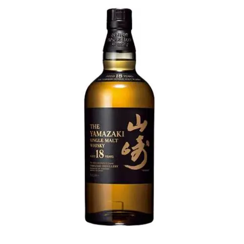 The Yamazaki 18-Year-Old Japanese Whisky – Rare Single Malt, 750ml