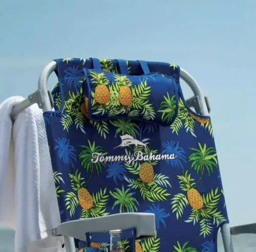 Tommy Bahama 2-Pack Beach Backpack Folding Deck Chairs – Lightweight & Portable