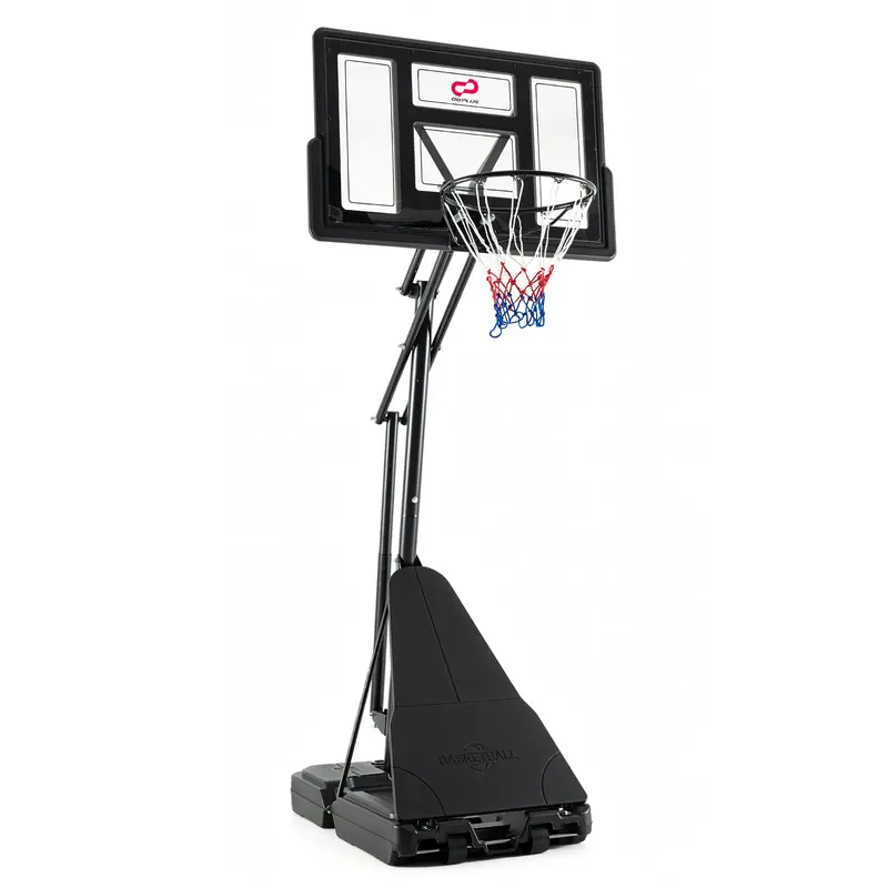 Tool-Free Adjustable Outdoor Basketball Goal – Height Range: 7.7 to 10 Feet