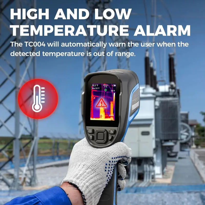 TOPDON Thermal Imaging Camera – 256 × 192 IR Resolution for Professional Diagnostics