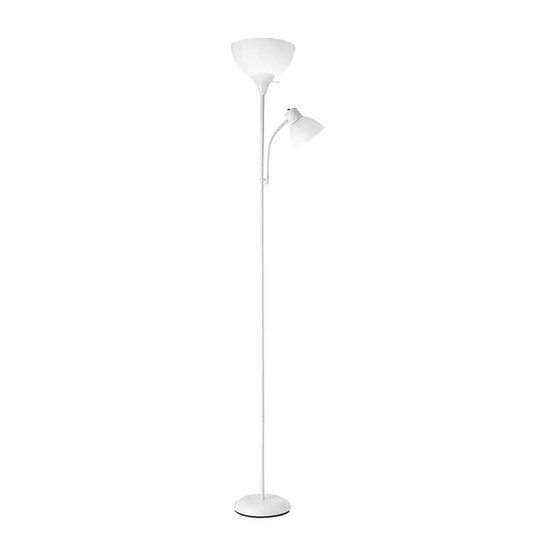 Torchiere-Style Floor Lamp – Dual-Purpose Reading Light with 3-Level Dimming
