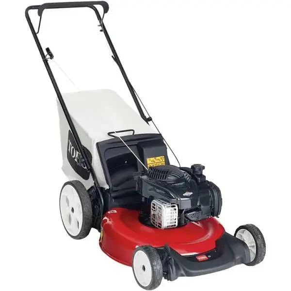 Toro 21332 Recycler 21" Gas Push Mower – Briggs & Stratton Engine, High-Wheel Design, Optional Bagger Attachment