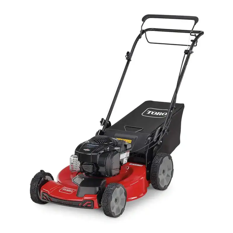 Toro 21442 Recycler Lawn Mower – 22" Self-Propelled, High-Wheel FWD with Super Bagger