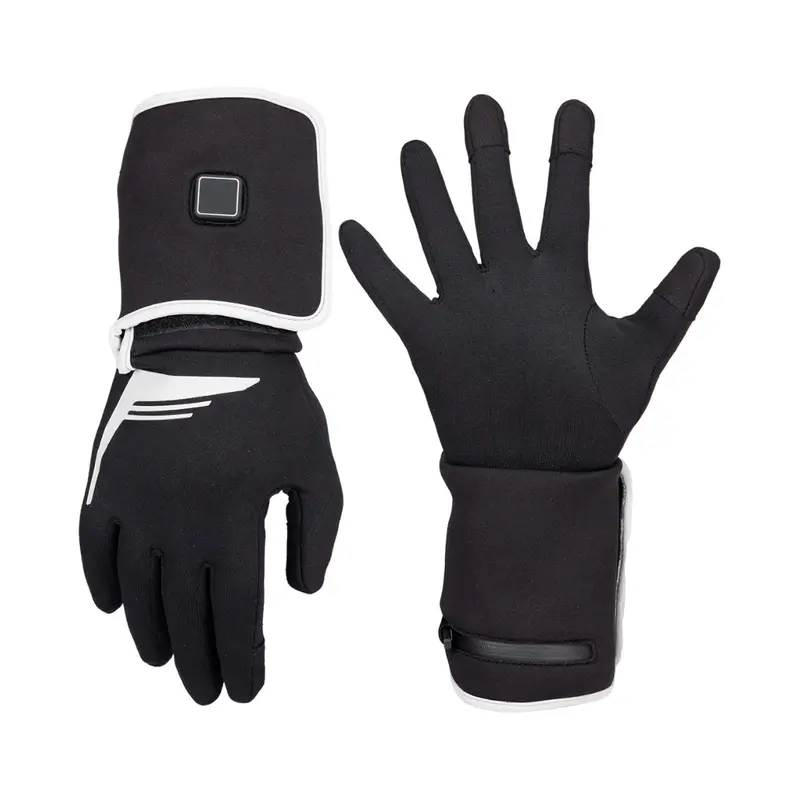 Touchscreen-Compatible Heated Gloves with Three Adjustable Heat Levels