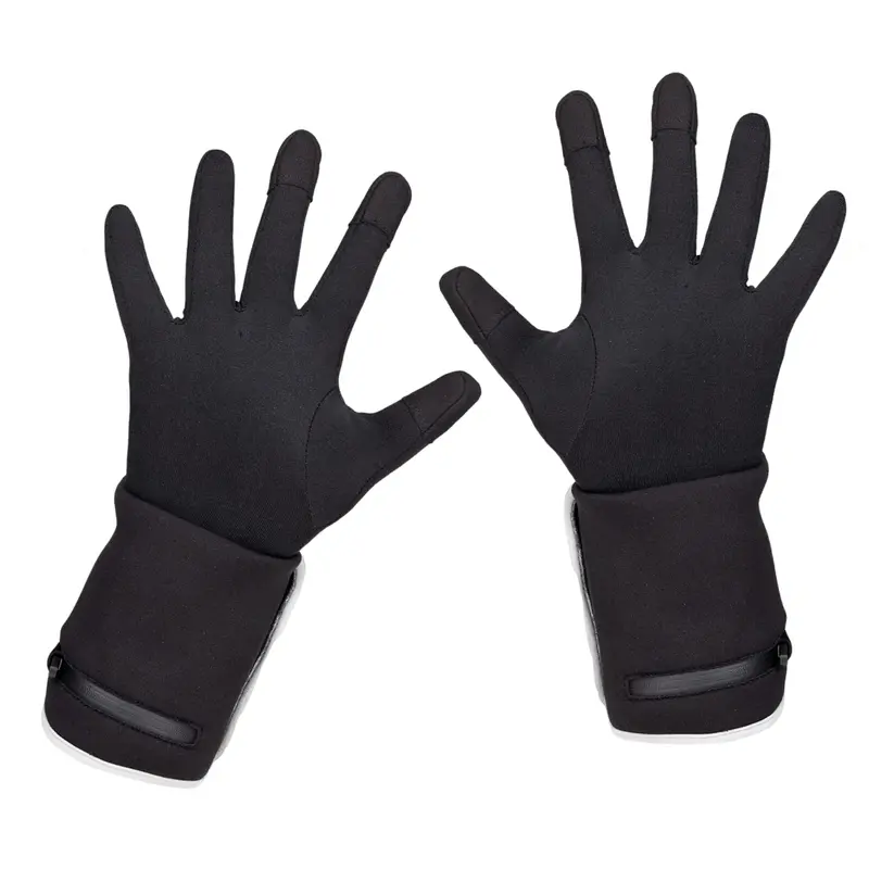 Touchscreen-Compatible Heated Gloves with Three Adjustable Heat Levels