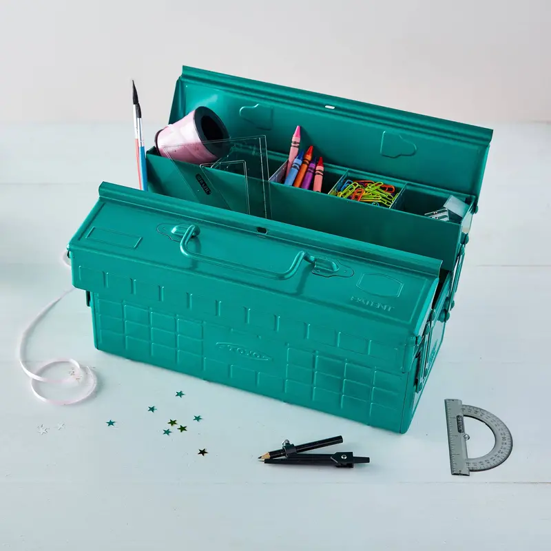 Toyo ST-350 Green Tool Storage Box