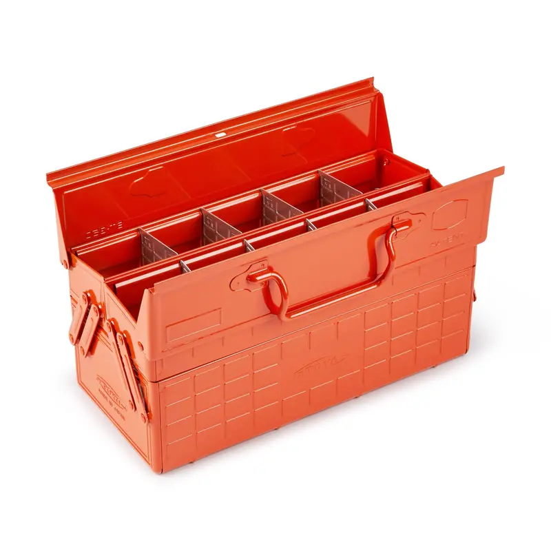 Toyo ST-350 Portable Tool Box – Burnt Orange Finish