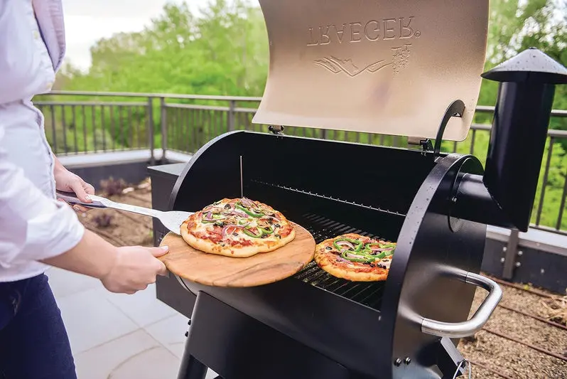 Traeger Pro 22 Pellet Grill and Smoker – Electric Wood-Fired Cooking System in Bronze Finish | WiFIRE-Enabled Smart Grilling