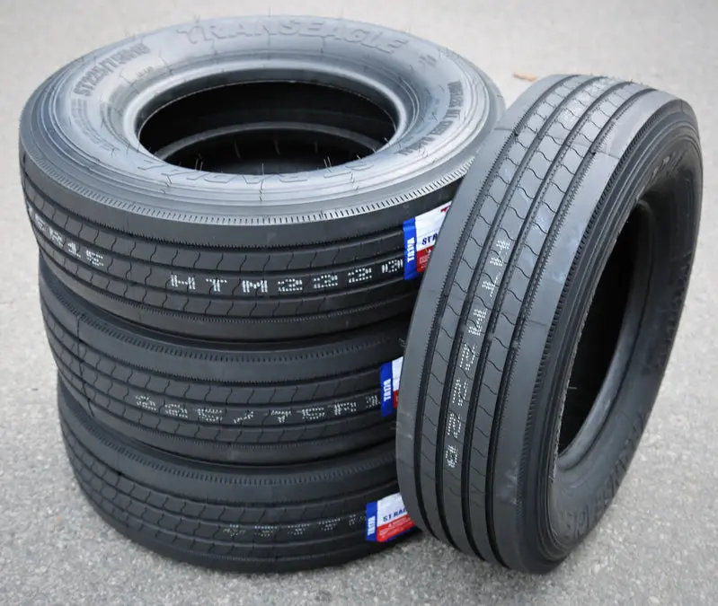 Transeagle ST225/75R15 Steel-Belted Trailer Tire Set (4) – Load Range G (14 Ply)