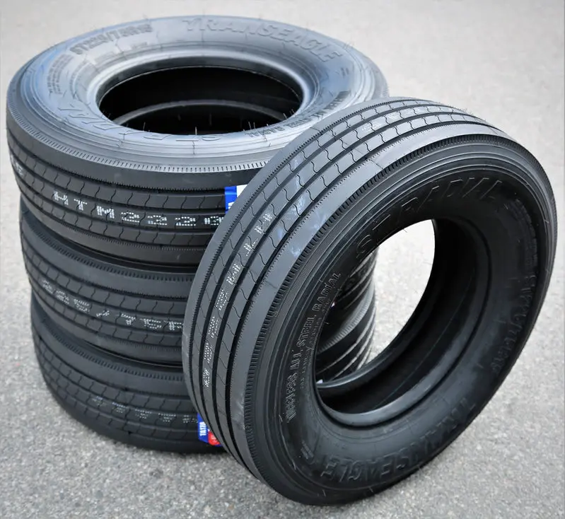 Transeagle ST225/75R15 Steel-Belted Trailer Tire Set (4) – Load Range G (14 Ply)